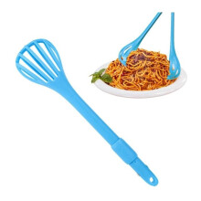 2-in-1 Food Tongs and Egg Whisk, Multifunctional Egg Beater, Manual Kitchen Whisk, Pasta Tongs, Spaghetti Tongs