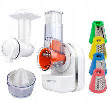 Multifunctional food processor - Esperanza - 3-in-1 - White - Dough hook - Beater