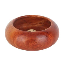 Incense Holder - Tbest - Mini Round Incense Stick - Rosewood - Traditional Style - Practical