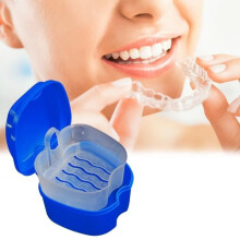Detachable denture bath box made of food-grade PP, case for