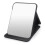 Makeup Mirror - Portable - Folding Leather Desk Mirror - Black - 20.5*15.5 cm 1