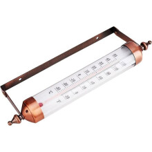 Wall Thermometer, 10" Decorative Indoor and Outdoor Thermometer - Large Outdoor Thermometers, No Battery Label