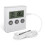Fridge Freezer Thermometer, Refrigerator Thermometer (White) 1