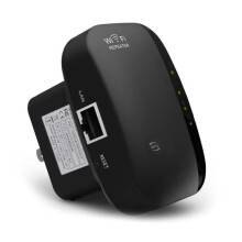 WiFi Repeater Amplifier, 300 Mbps 2.4G WiFi Extender with AP/Repeater and WPS Function, with RJ45 Network Cable