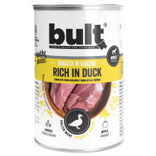 BULT Rich in Duck - vådfoder til hunde - 24x400g