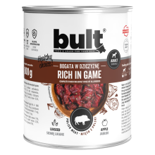 BULT MIX 4 SMAGSVARER - vådfoder til hunde - 30x800g