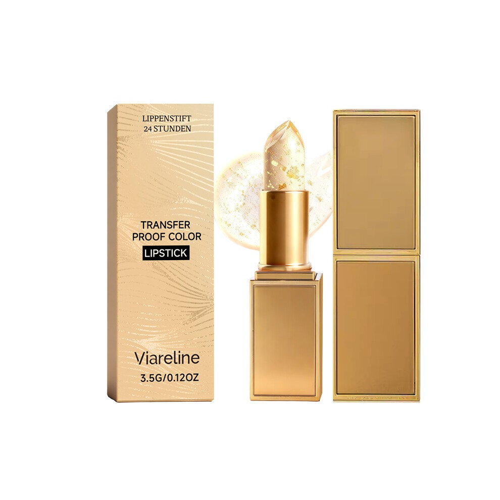 Yeepano Gold/Light Foil Color Changing Moisturizing Lip Balm, Texture, Non-Sticky, Lips Are Soft, Moist And Shiny
