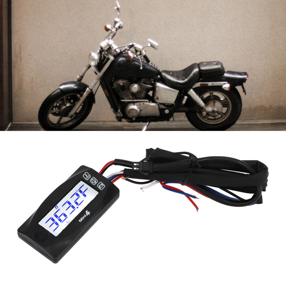 Lcd Motor Temp Voltage Speed Clock Gauge 7444352898121