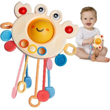 Montessori Sensory Toy for Baby - Fine Motor Skills - Bath Toy - Baby Shower Gift