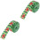 2Rouleaux Ruban Rugby Décoratif Polyester Pour 1