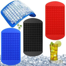 Ice cube tray - Silicone - 2 molds - Temperature resistant - Easy to unmold - Stackable