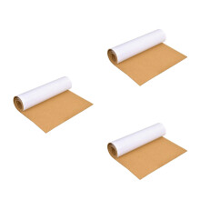 3Rouleaux Rouleau Liège Autocollant Épais Pour Tableaux Et DIY
