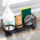 Sink Organizer - RICEEL - Sponge Holder - Automatic Drainage - Plastic - Gray 1