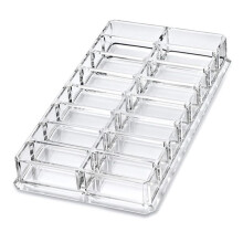 Cosmetic organizer - GIGICIAL - Acrylic - Transparent - 16 compartments