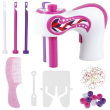 Hair styling tool - PRUMYA - Automatic braiding tool - 360-degree rotation - Electric - Colored