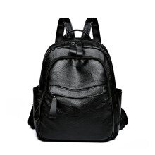 Stylischer schwarzer Rucksack - Perfekt für den täglichen Gebrauch