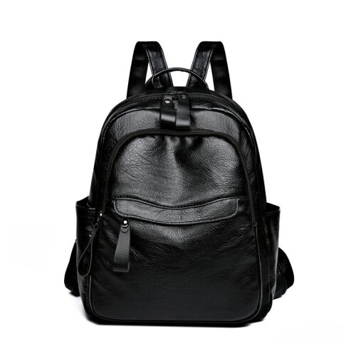Stylischer schwarzer Rucksack - Perfekt für den täglichen Gebrauch