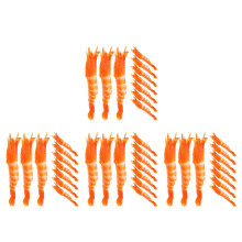 40Pièces Figurines Crevettes Fausse Pour Décor Maison Et Jeu