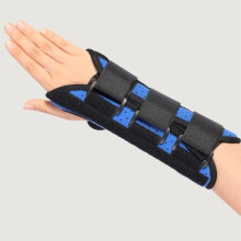 Wrist support, wrist brace, ergonomic adjustable medium carpal support with sprain splint (right hand) 117262