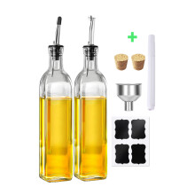 Bouteille d'huile adaptée au stockage du vin,-Modèle transparent