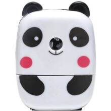Cartoon Pencil Sharpener Panda Shape Manual Pencil Cutter Pen Sugar Tool Stationery Supplies for School Supplies, 676