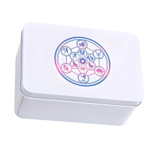 Portable Metal Playings Card Box Money Coin Carry Box-Type D