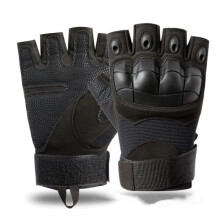 Tactical Gloves - Black - Adult - XL - For Hiking, Climbing, Cycling, Motorcycling