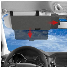 Car Sun Visor Extension, Adjustable Anti-Glare UV Protection for All Cars, Vans and Trucks