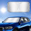 Foldable Car Windshield Sunshade, Reflective UV Protection, Sun Blocking Sunshade, 150x70cm 1