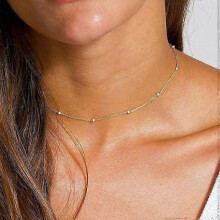 14K Gold Plated Letter A-Z Pendant Necklace Tiny Initial Necklace Personalized Monogram Layered Gold Initial Necklaces for Women Girls Jewelry