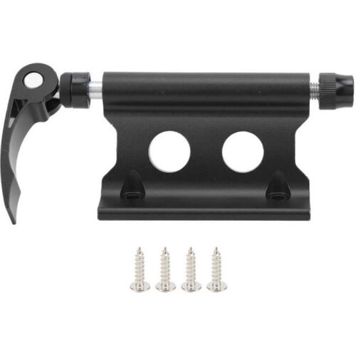 Bicycle front fork mounting clip, quick-release bicycle fork bracket, front fork block