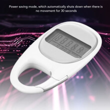 Pedometer - GOTOTOP - 3D Step Counter - LCD Screen - Portable - Energy Saving