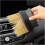 Automatic interior dust brush, car cleaning brushes, soft bristle dusting tool for paintings, 2pcs 1