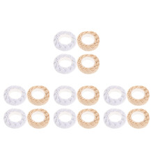 16Rouleaux Ruban Coton Dentelle Autocollant Pour Art Coloré