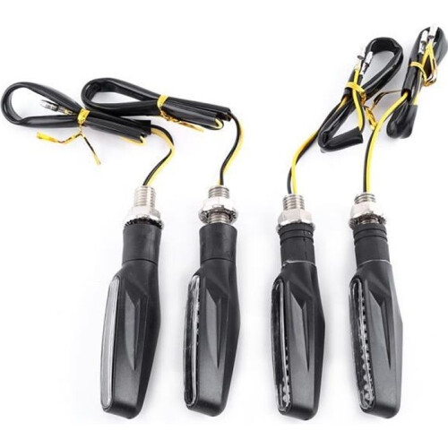 x Universal Motorcycle Turn Signal Indicators HB058