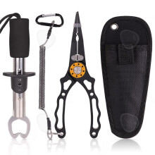 C Fishing Pliers 19.5x7.0cm Multifunctional Fish Pliers - Fish Handling Pliers for Fishing - Steel