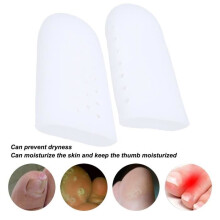 Dilwe Anti-Wear, Pain-Relieving Silicone Toe Protectors - Pack of 4 Pairs