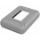 Protective case for 3.5-inch external hard drive - Anti-static, shockproof and dustproof - Gray 1