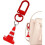 2pcs, Traffic Cone Keychain, Road Cone Keychain - Traffic Cone Pattern Keychain, Bag Charm 1