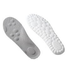 (Grey, 39-40) Semelles intérieures 4D Cloud Comfort – Soutien de la voûte plantaire et absorption des chocs pour chaussures de sport et de travail