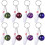 Mini bowling keychains - Not specified - Pack of 8 - Assorted colors - Creative design - Durable 1
