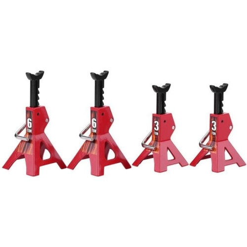 Jack stand - RC model - Metal - 3 and 6 tons - Adjustable height
