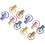 in 1 Data Cable Protector, bogean 2 in 1 Data Cable Protector, Cable Protector Cute, Universal Mini Data Cable Protective (10PCS) 1
