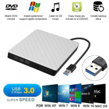 External USB 3.0 CD/DVD Drive - YIKXIULF - CD Burner - White