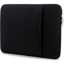 1 pc Laptop Sleeve Case for 15.6 Inch Laptop, 40 * 28cm, Black