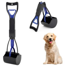 Poop Scoop - Foldable - Long Handle - Non-Stick Plastic - For Dogs and Cats
