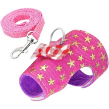 Harness and Leash for Hamsters - Breathable - Blue - Small Pet