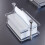 Contemporary Clear Tissue Paper Holder with Innovative Elevating 2