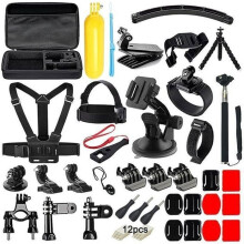 AFAITH Accessories for GoPro Hero 13 12 11 10 9 8 7 Black Hero Max, with Tripod Mount, Pole, Harness, Handlebar, Tripod, and Mount