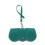 Glasses case - Genuine leather - Green - Snap closure - Lightweight - Practical 1